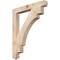 Ekena Millwork Merced Arts & Crafts Smooth Bracket, Douglas Fir, 3 1/2"W x 30"D x 36"H BKT04X30X36MRC03SDF - alternate 1